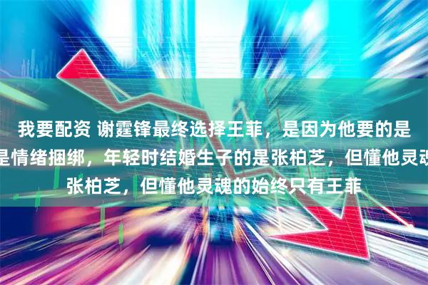 我要配资 谢霆锋最终选择王菲，是因为他要的是自由和理解，不是情绪捆绑，年轻时结婚生子的是张柏芝，但懂他灵魂的始终只有王菲